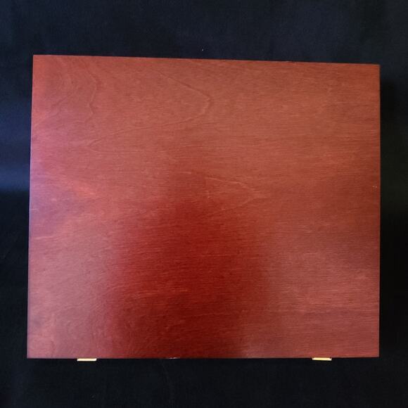 Rare Windsor Mint Collector Coin Holder Box Cherry Wood Presentation Wooden Box - Picture 6 of 8